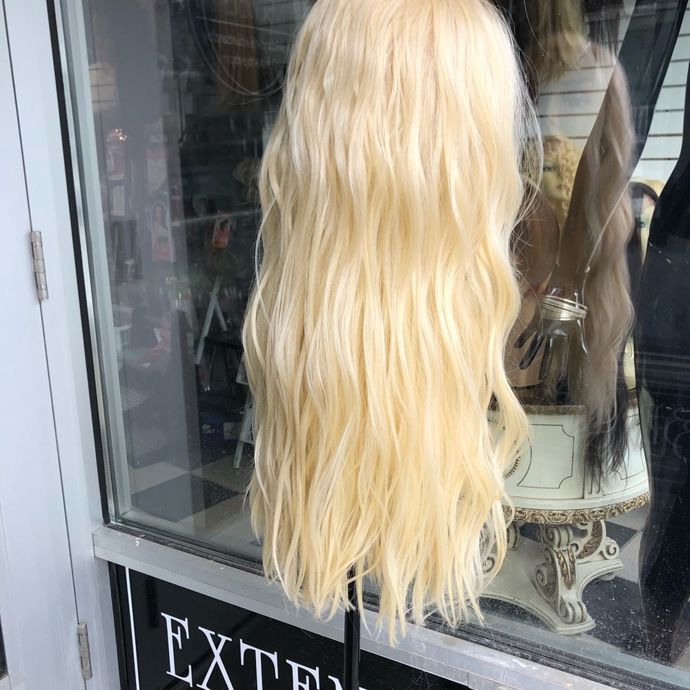 Wig Long Blonde Sale Ponytail part anyway u want - Picture 5 of 8